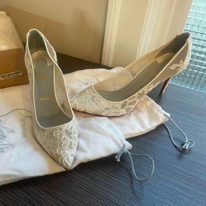 Christian Louboutin Size 40 Lace Shoes
